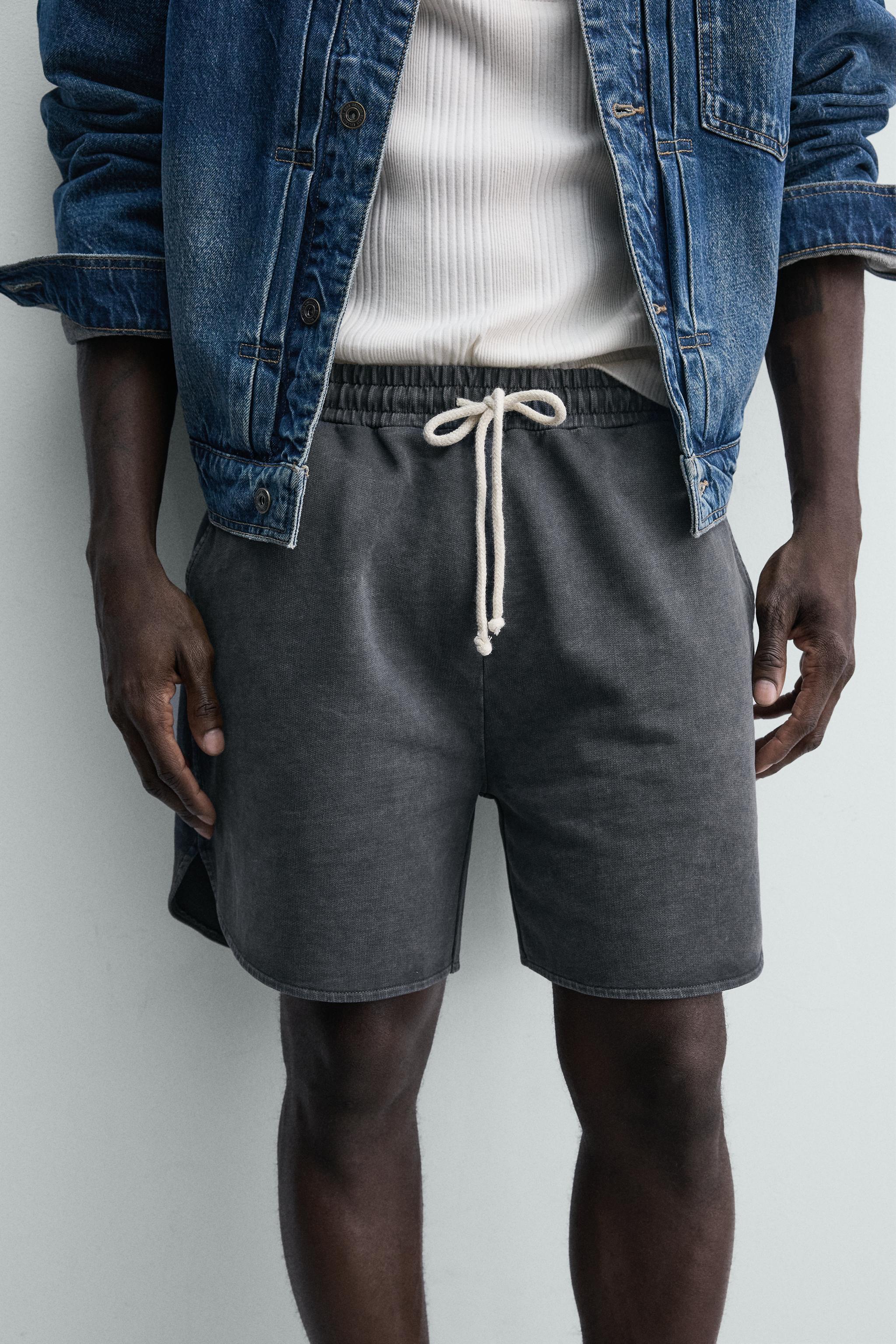 WASHED JOGGER SHORTS
