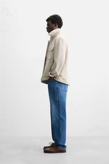 SURCHEMISE STRUCTURÉE CONFORT - Beige de Zara - Image 3