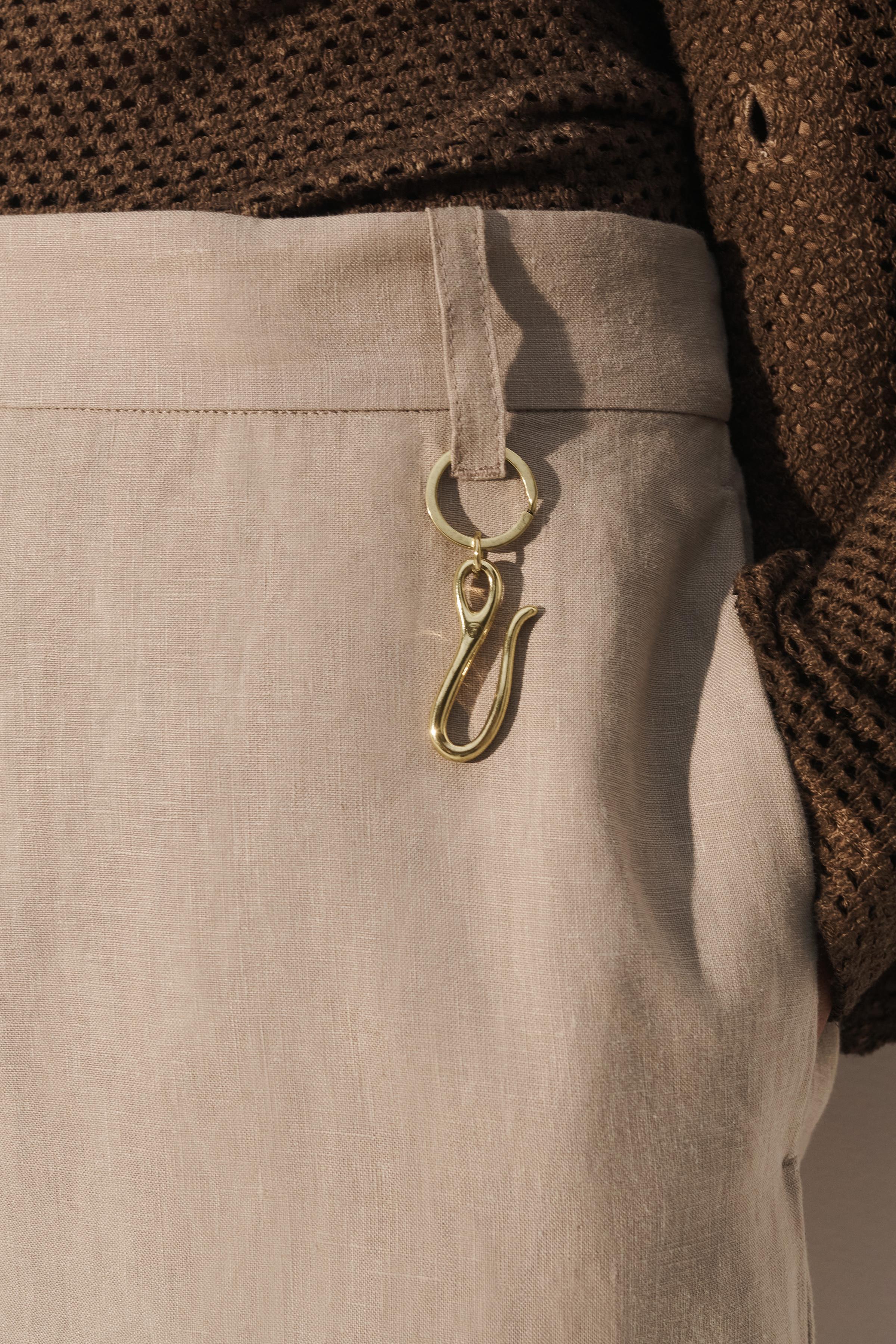 PORTE-CLÉS MÉTALLIQUE CROCHET