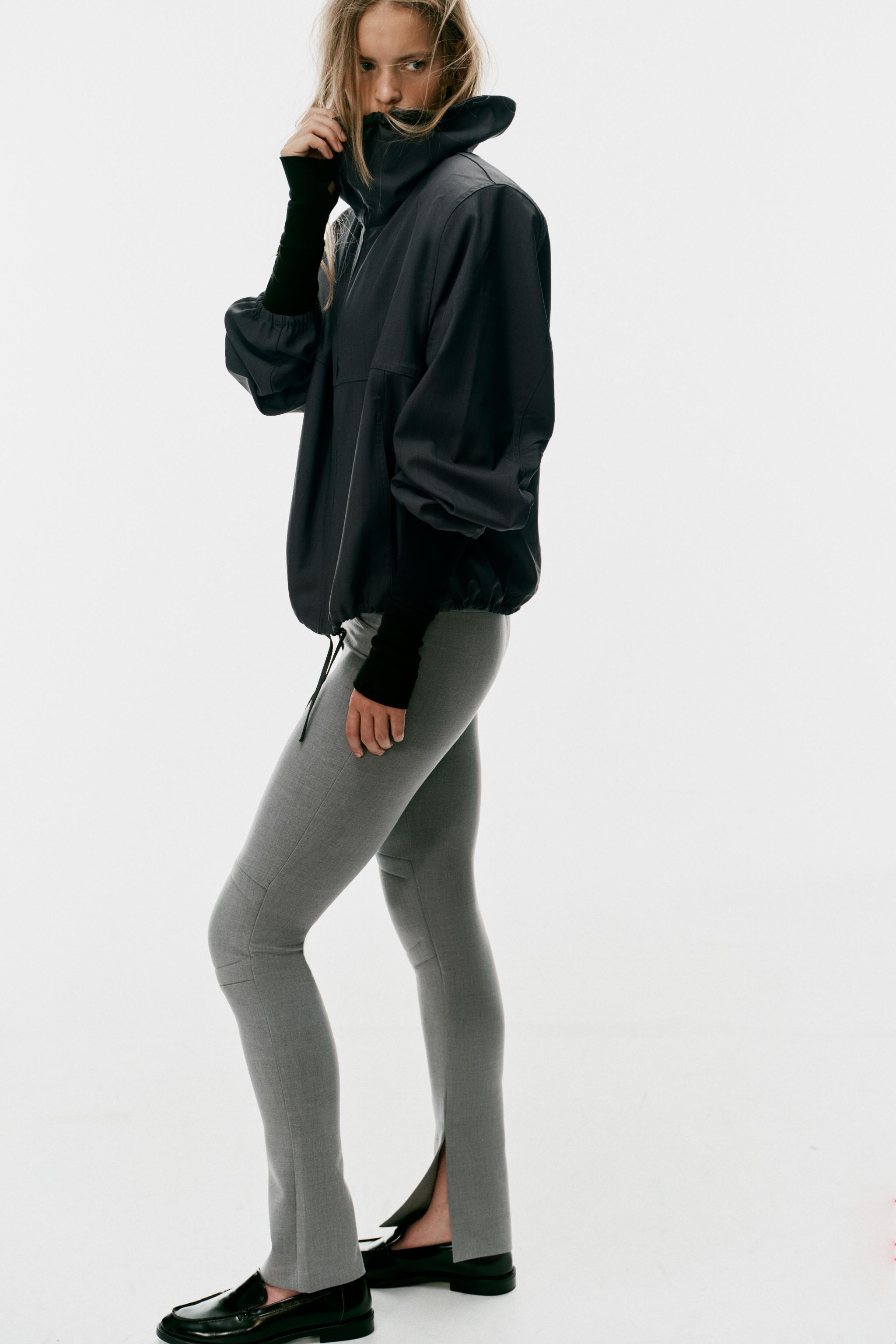 KNEE-QUILTED LEGGINGS