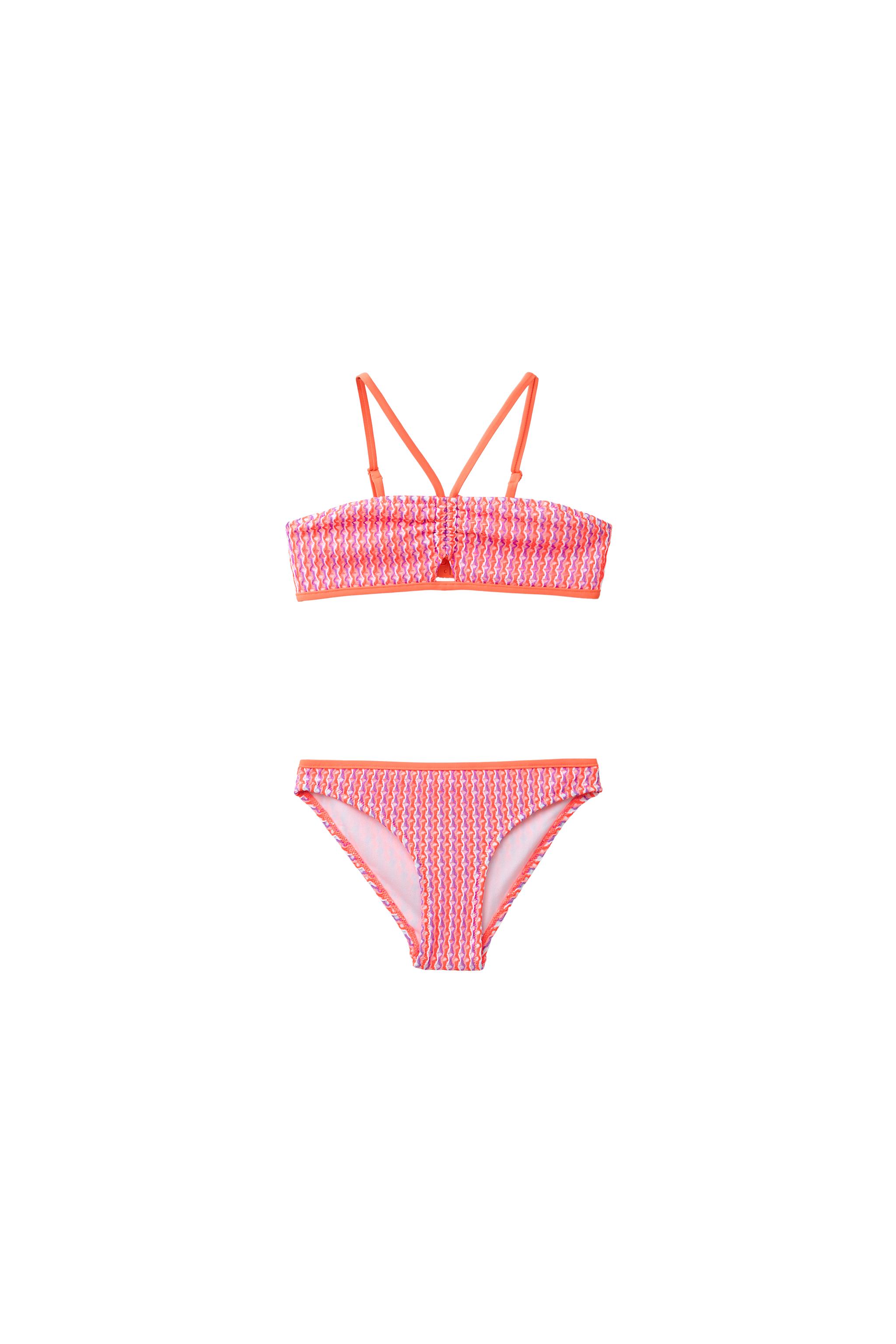 6-14 YRS / TEXTURED BIKINI - Neon pink | ZARA United States