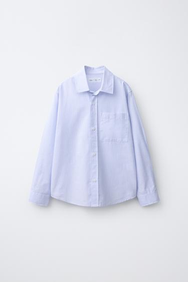 CAMISA OXFORD LISTRADA - 180 da Zara - Imagem 0