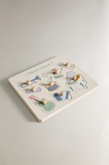 CHILDREN'S TOY SOUND PUZZLE WITH INSTRUMENTS - Multicoloured by Zara - Image 1