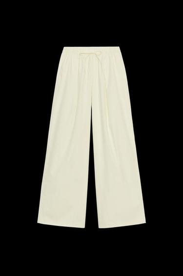 PALAZZO TROUSERS - Vanilla by Zara - Image 0