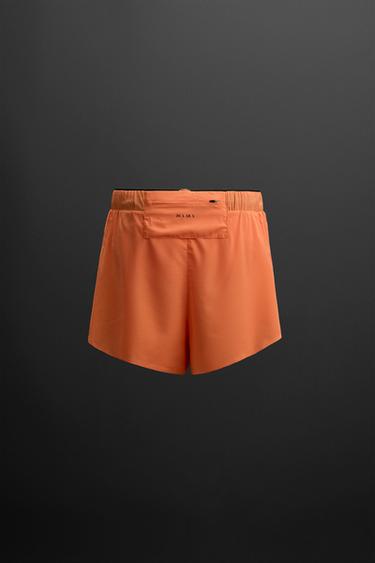 SHORT COURT RUNNING - Orange de Zara - Image 1