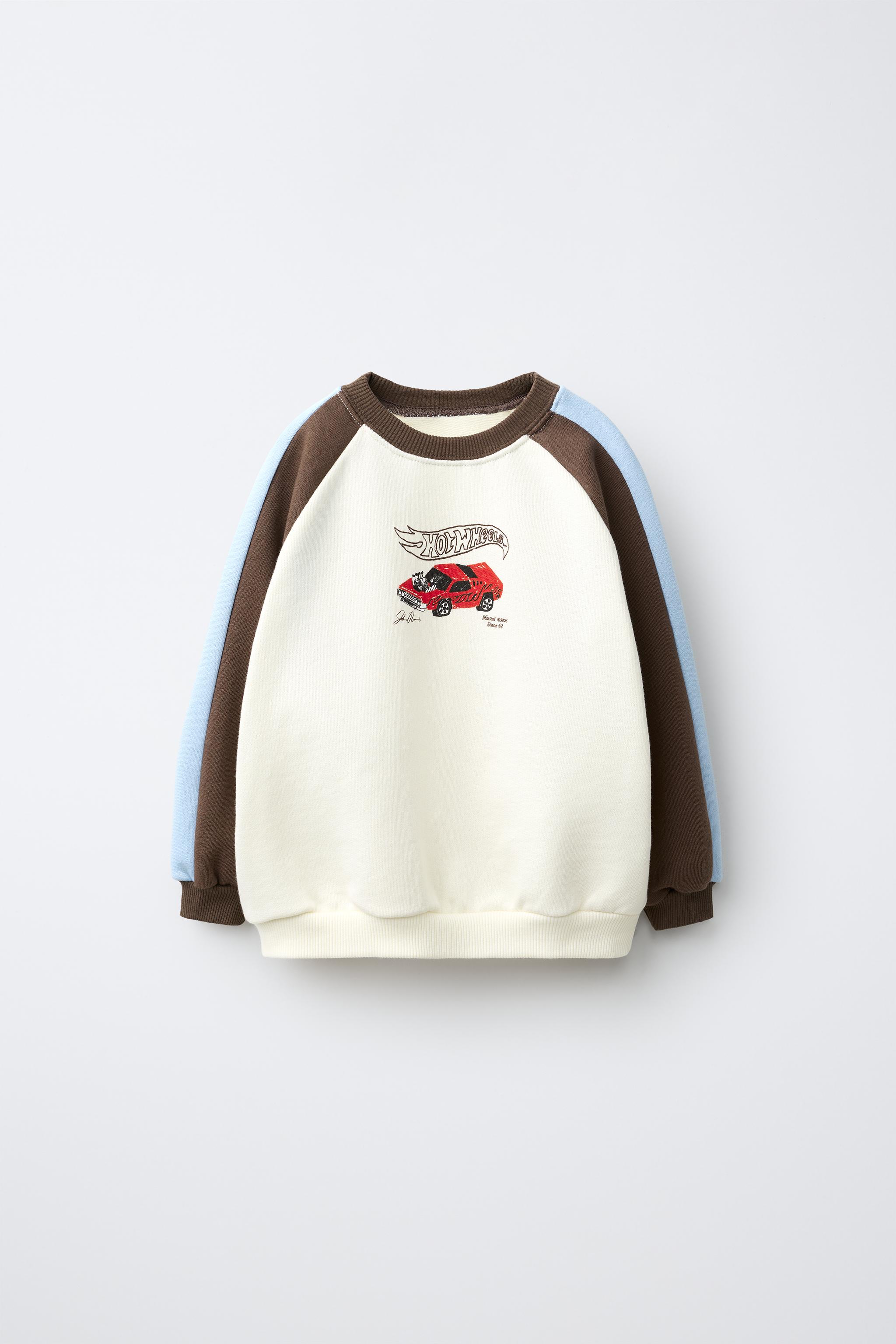 SUDADERA MANGA RANGLÁN HOT WHEELS MATTEL ©