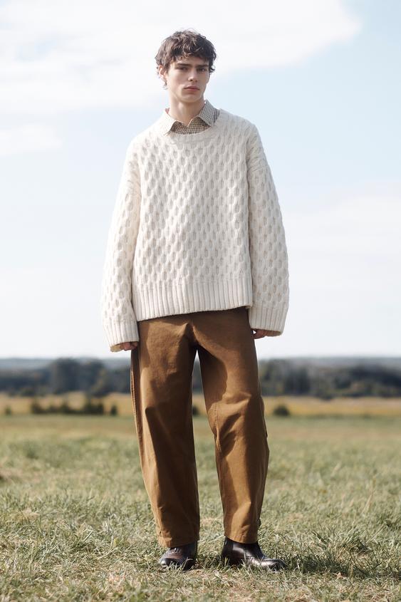 LIMITED EDITION GEOMETRIC JACQUARD SWEATER