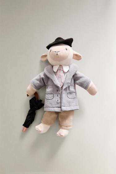 KIDS' SHEEP FAMILY PLUSH TOY SET (SET OF 3) — Multicolored 2