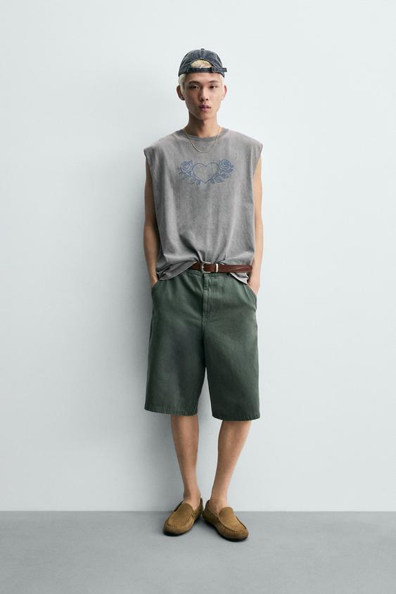 RELAXED FIT TANK TOP WITH PRINTS from Zara - $39.90