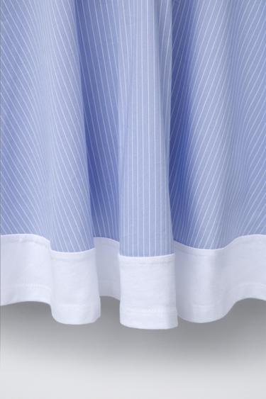 CONTRAST DRESS - Blue by Zara - Image 3