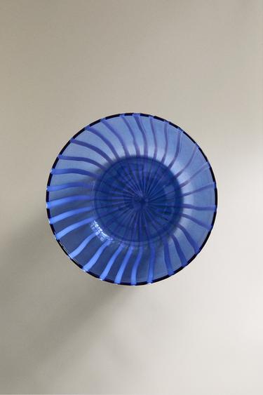 BOL BOROSILICATE RAYURES - Bleu de Zara - Image 4
