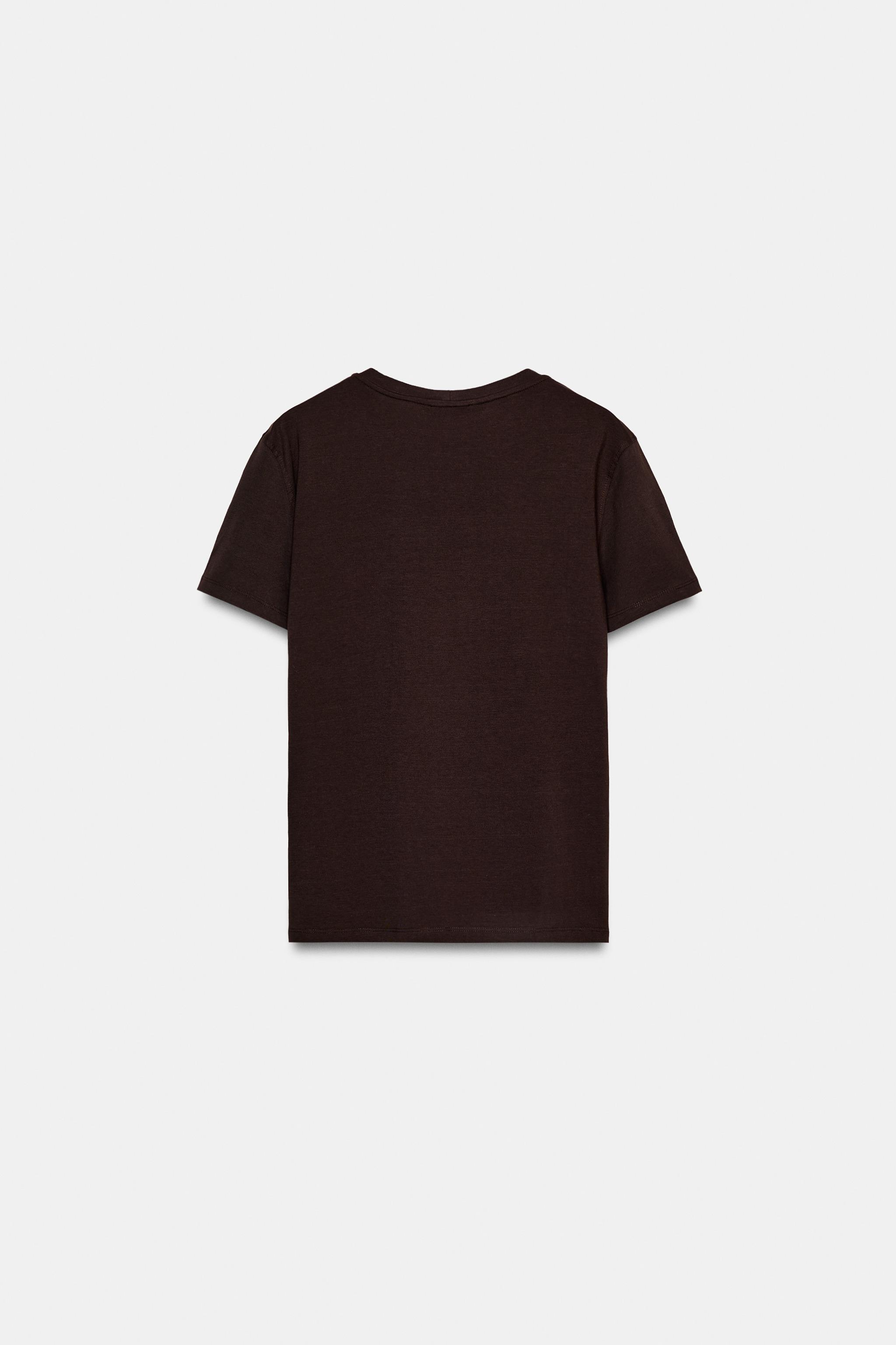 METALİK BASKILI T-SHIRT - Görsel 8