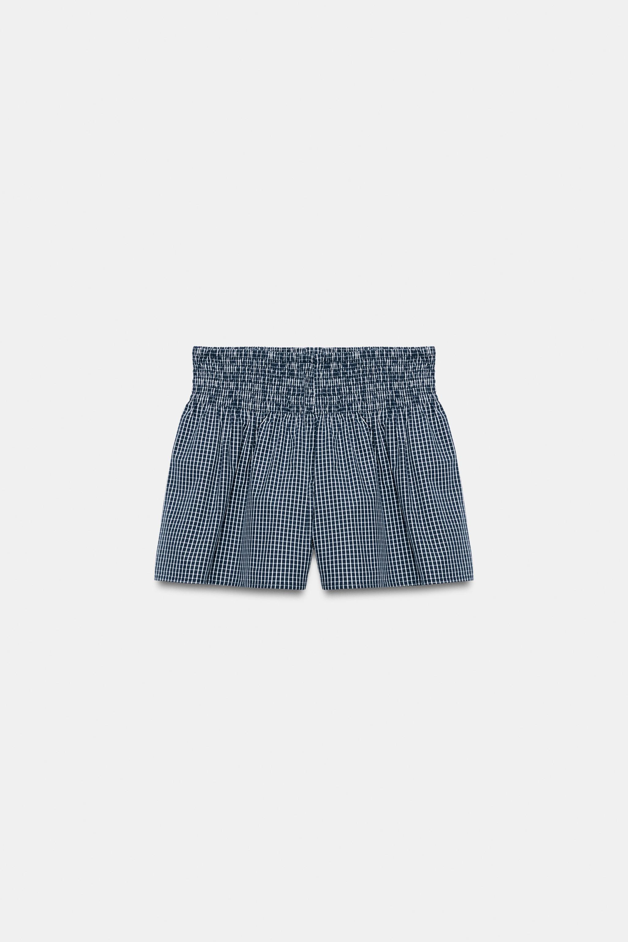 Zara Pötikareli Şort görsel 7