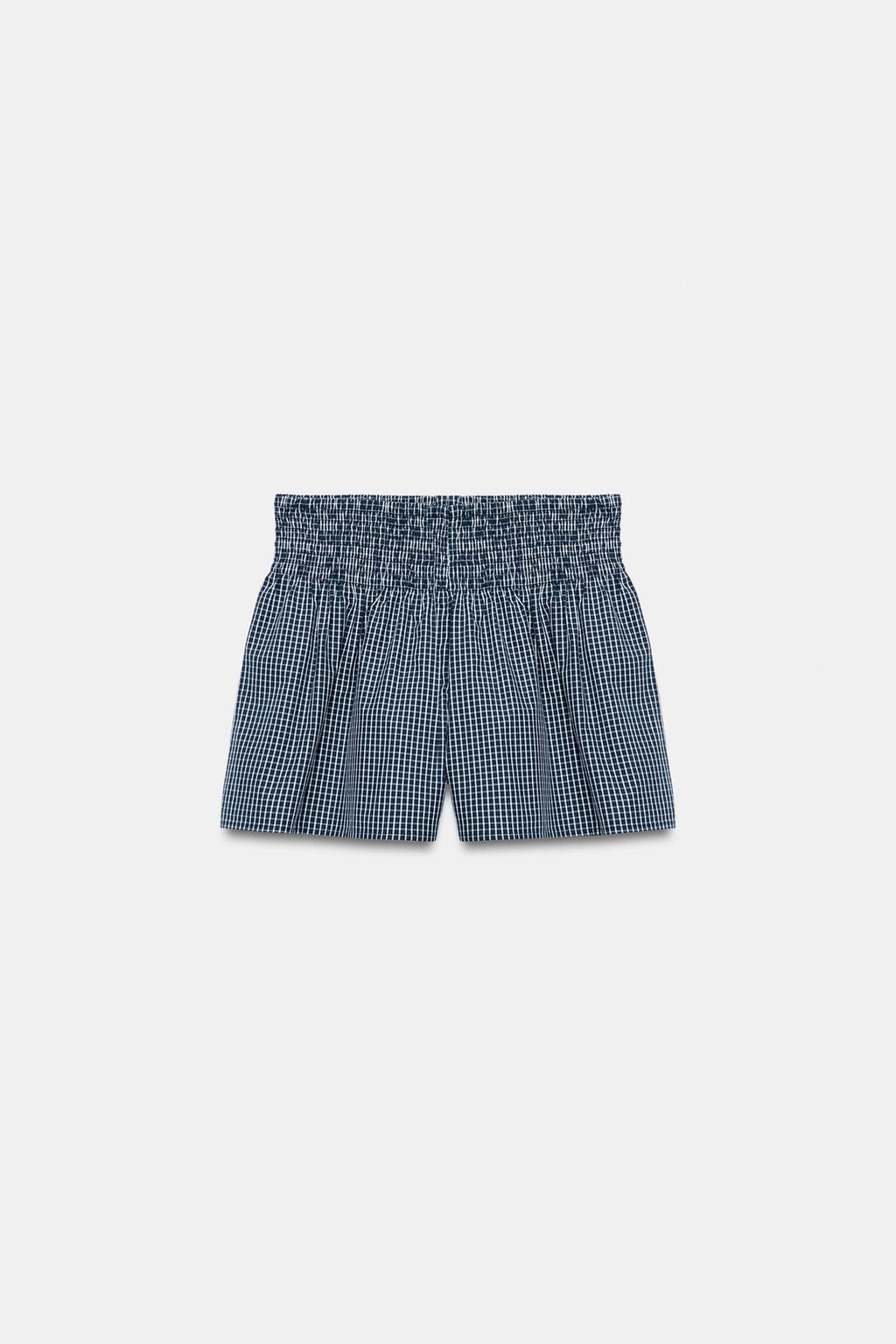 GINGHAM SHORTS