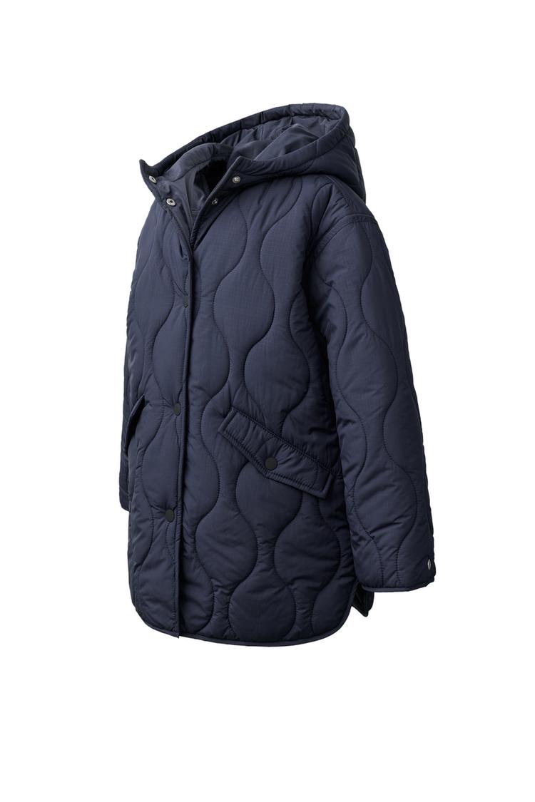 Chaqueta acolchada con capucha repelente al agua 2