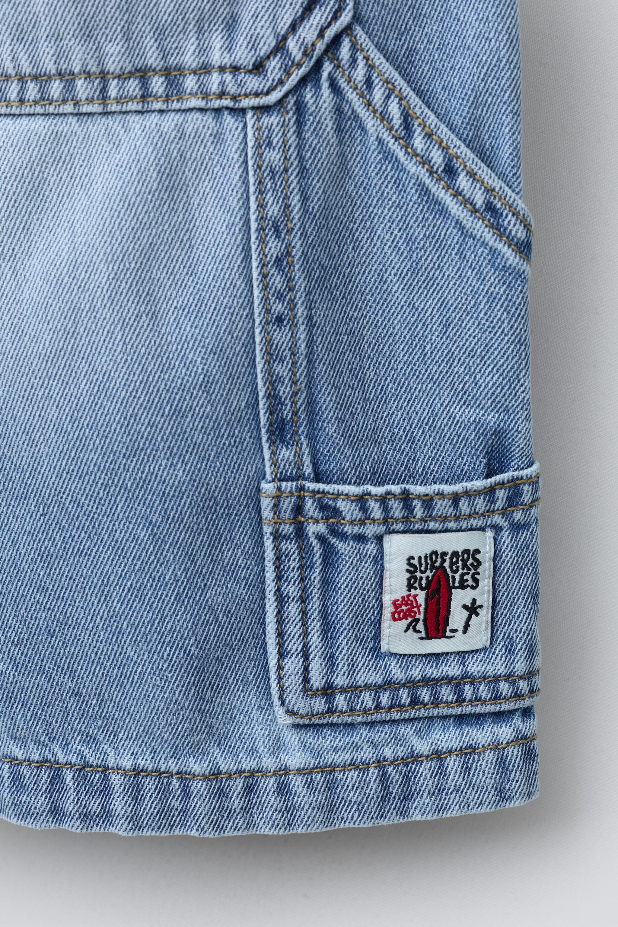 BERMUDA EN DENIM BAGGY CARPENTER