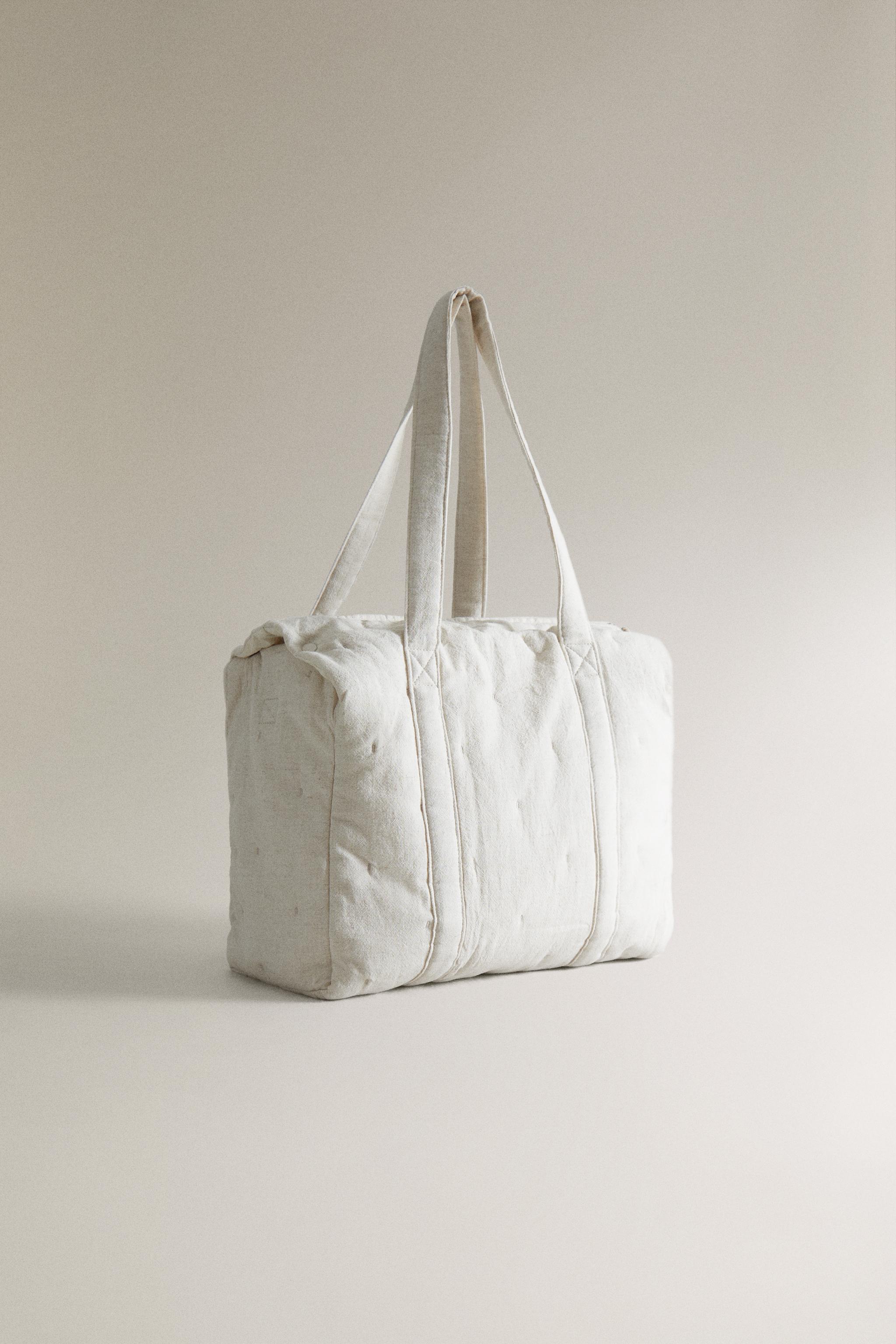 新品　zara コットンマザーズバッグ　トートバッグ　ザラ 月 コットン マザーズバッグ | Zara Home 日本/Japan