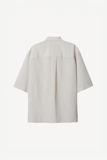 OVERSIZE STRIPED SHIRT WILLY CHAVARRIA X ZARA - striped by Zara - Image 4