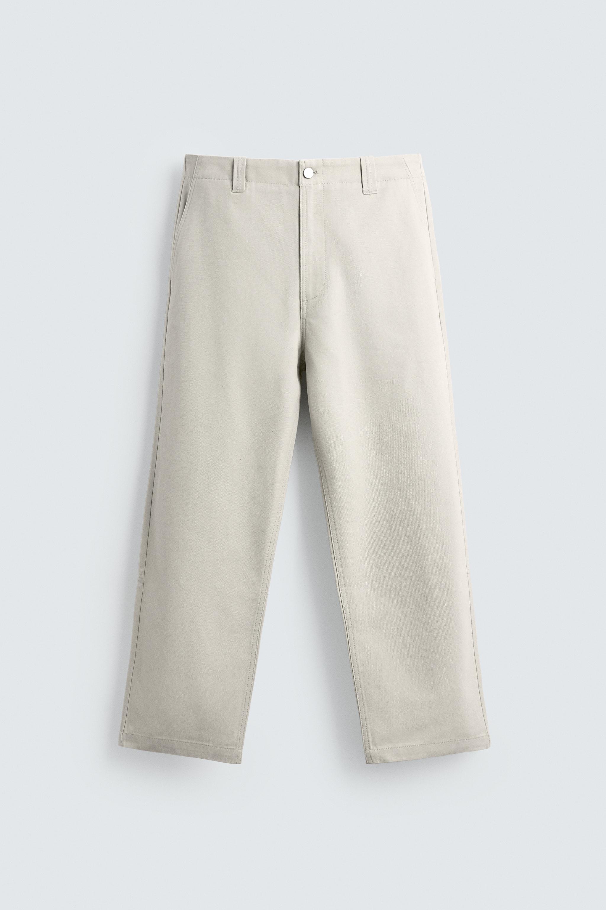 CANVAS TEXTURED PANTS