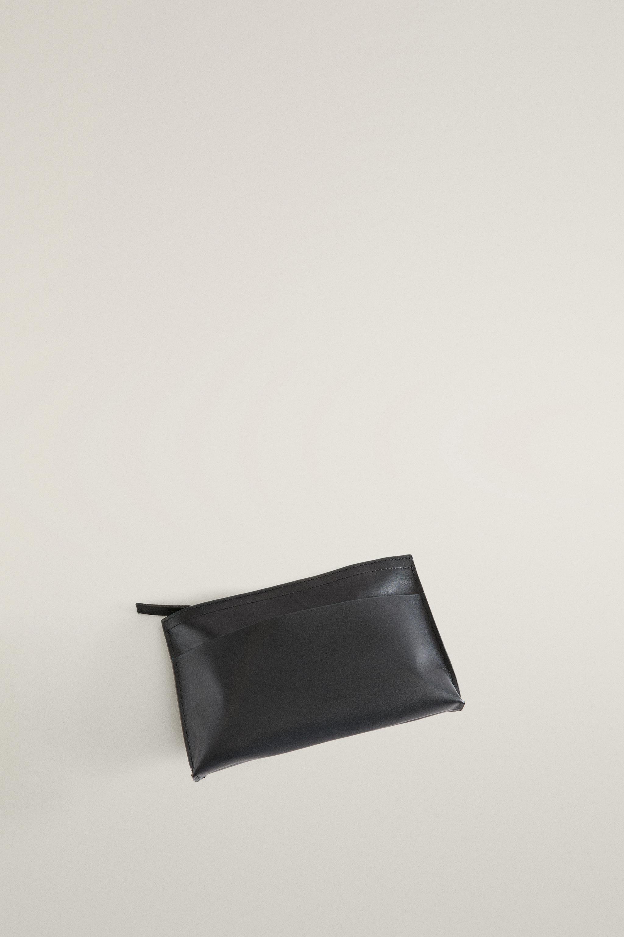 NAPA LEATHER MAKEUP BAG CLUTCH