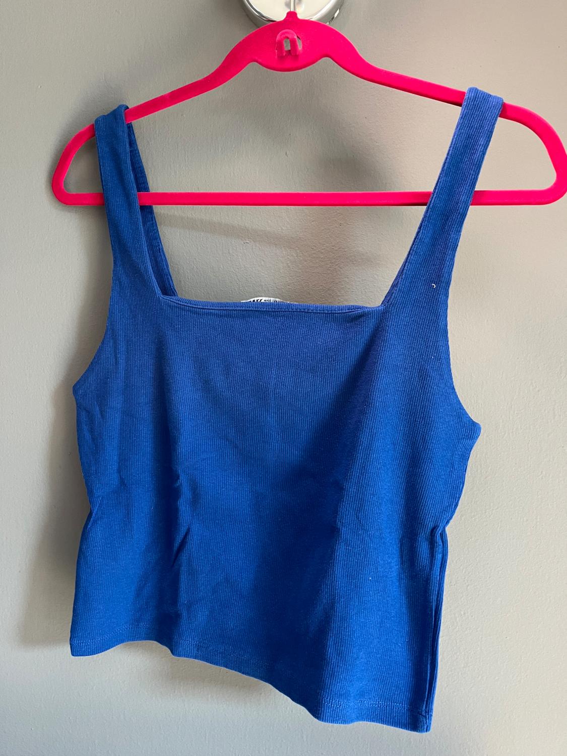 RIBBED STRAPPY TOP - Image 3