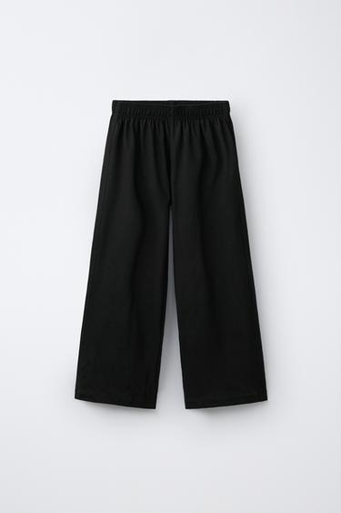 PANTALÓN WIDE LEG - Negro de Zara