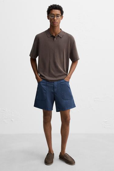 CASUAL LEATHER LOAFERS - Grey by Zara - Image 0