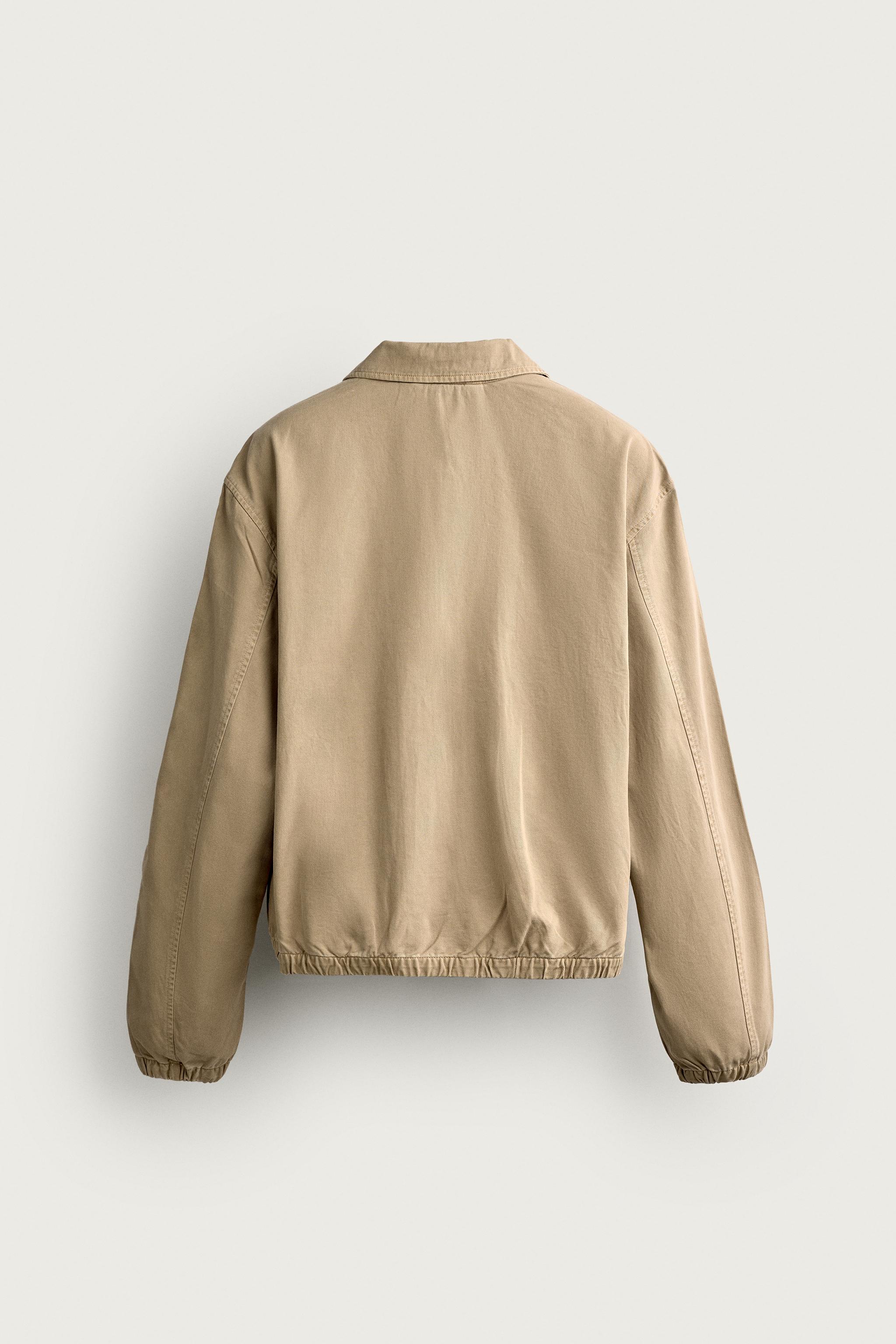0FR. PARIS X ZARA WASHED COTTON JACKET