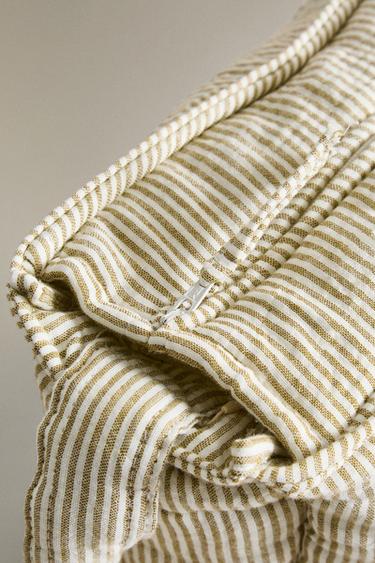 SAC À LANGER GAZE RAYURES - Vert de Zara - Image 2