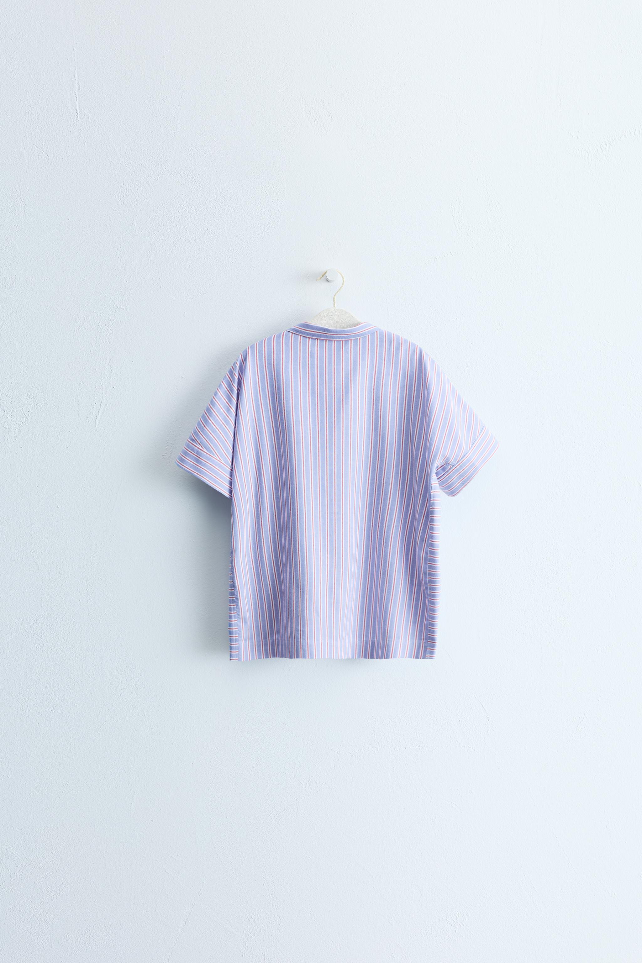 ZARA TIMELESS - STRIPED SHIRT DRESS