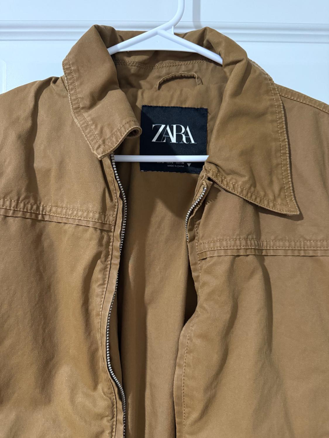 WAXED COTTON CROP JACKET - Image 2