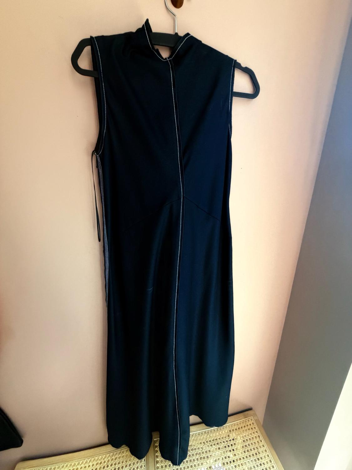 ZW COLLECTION TOPSTITCHED MIDI DRESS - Image 3