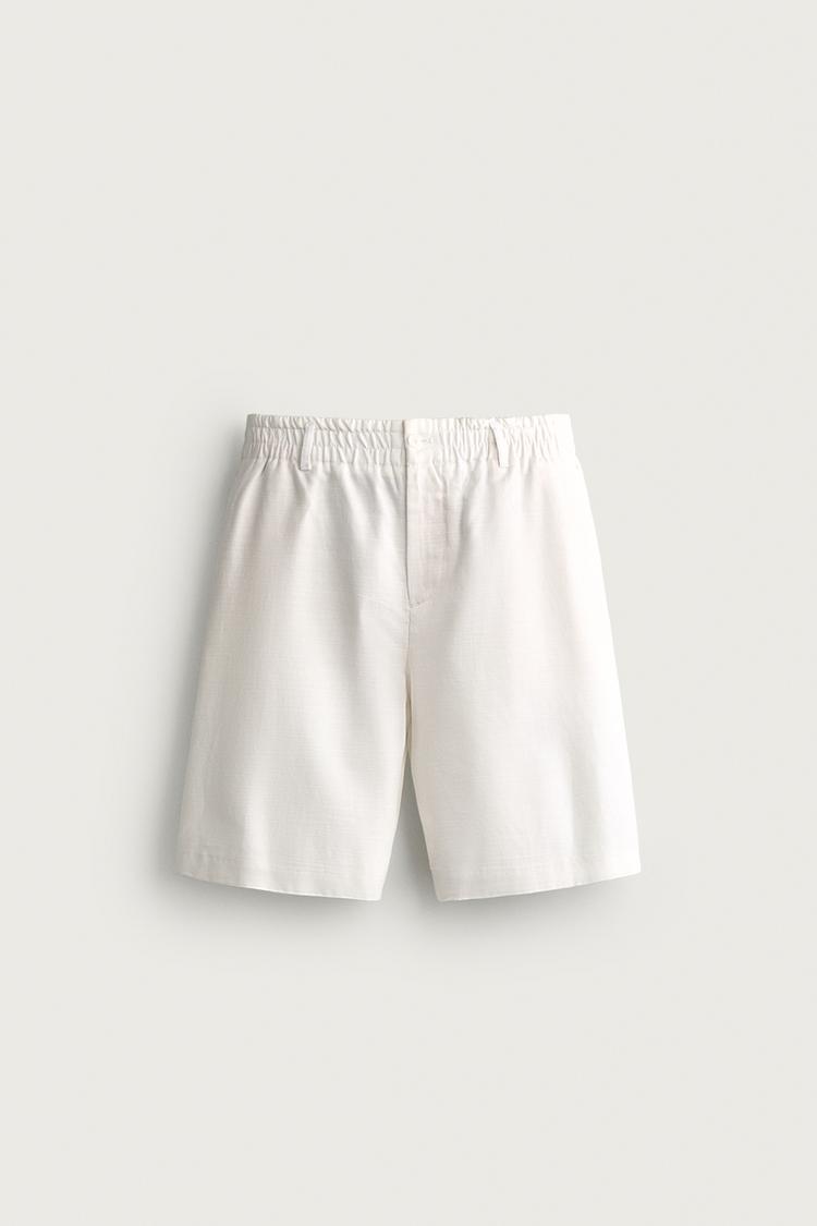 Bermuda wide fit algodon lyocell