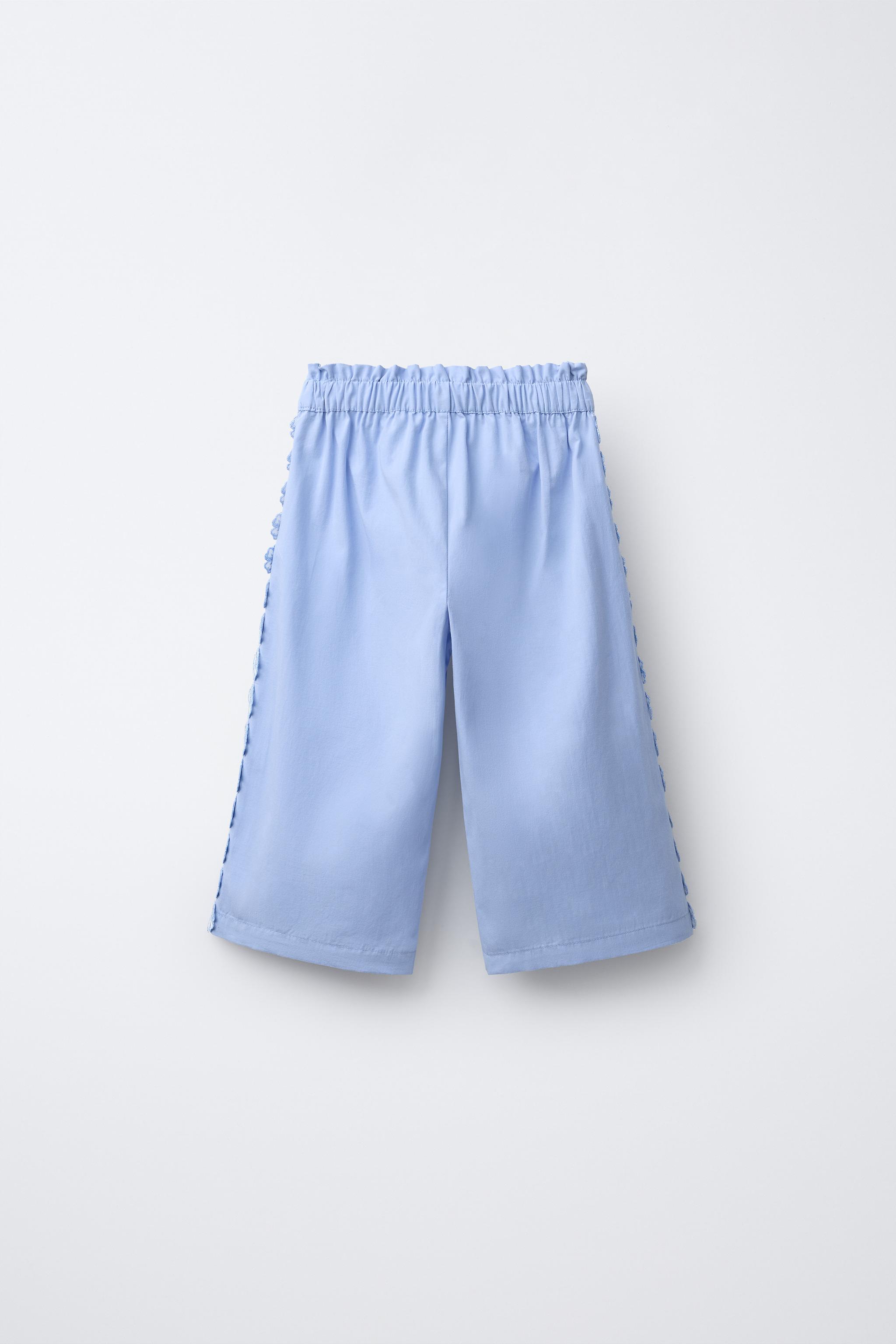 JUPE-CULOTTE À FLEURS