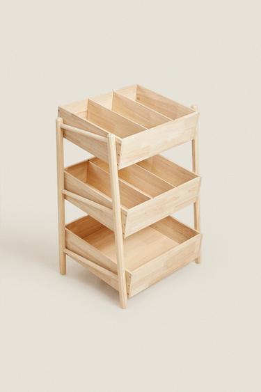 CHILDREN'S SHELVES WITH DRAWERS - Light beige by Zara