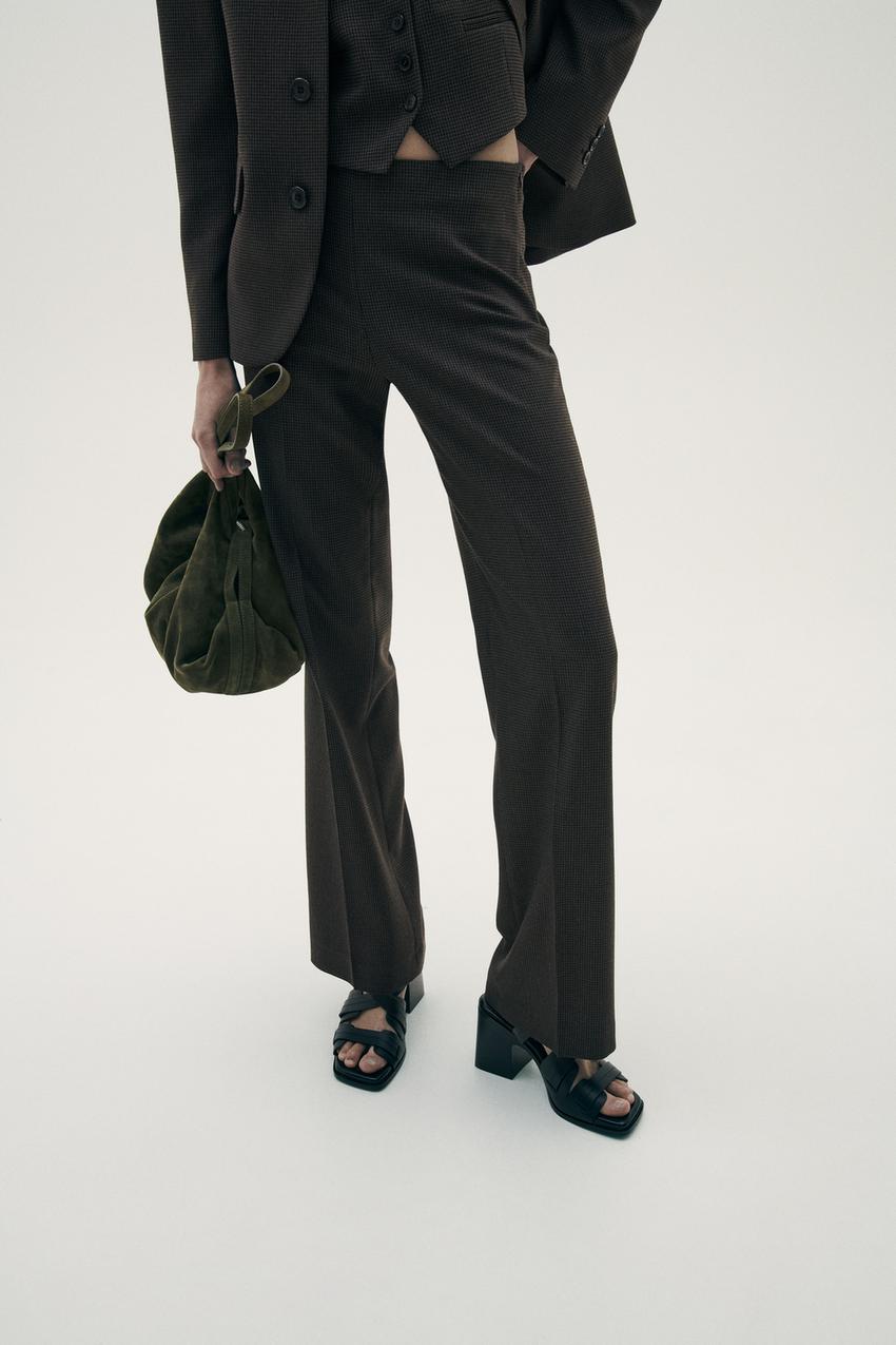 Zara Pants Womens 5 Basic Collection Black Dress Bottoms Trousers Work  Formal