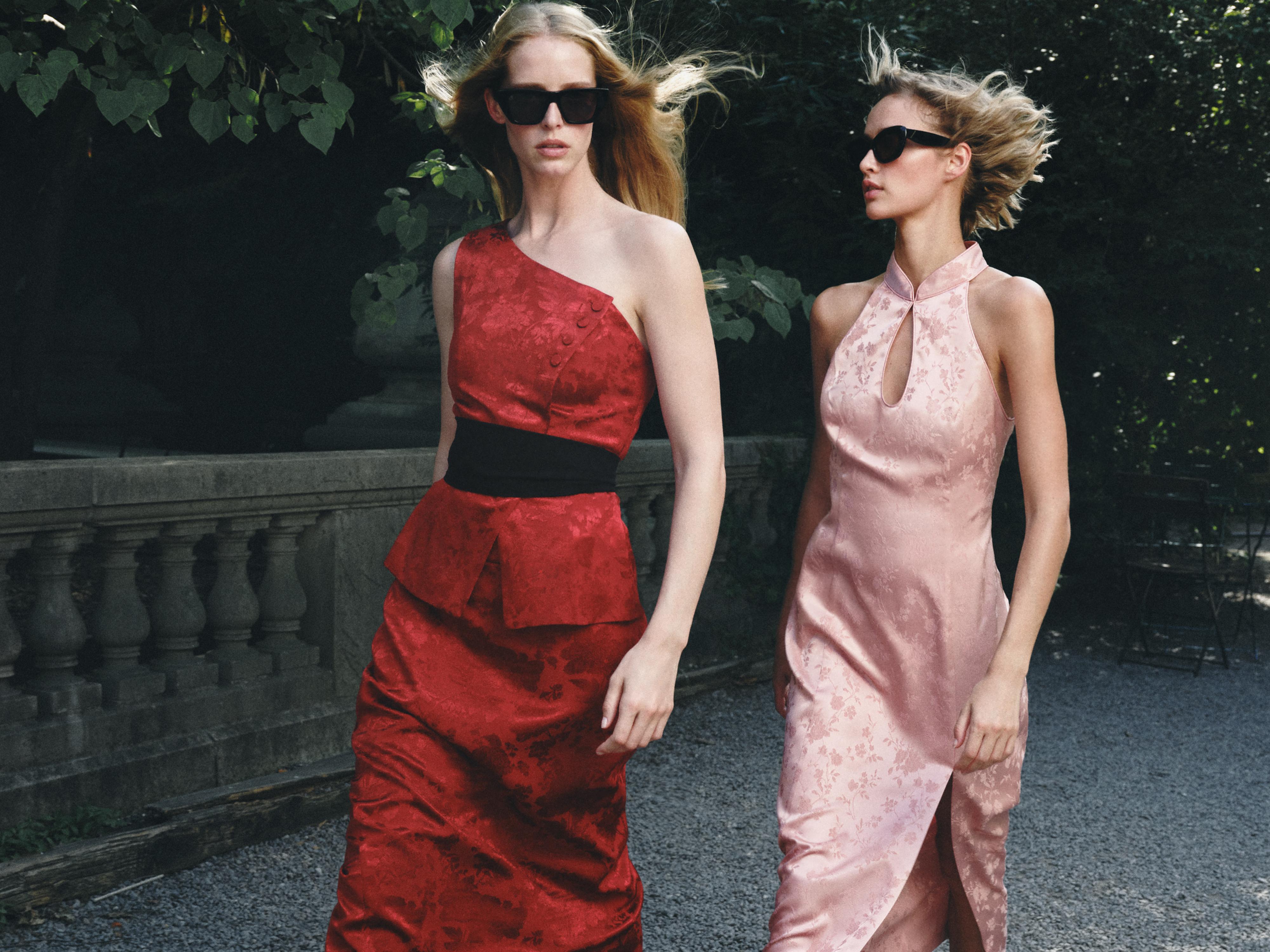 JACQUARD MIDI DRESS