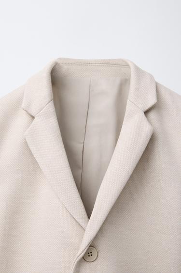 BLAZER DE COSTUME CONFORTABLE - Beige clair de Zara - Image 2