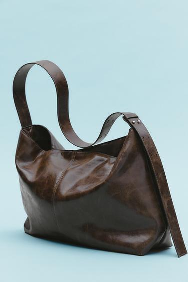 SHOPPER - Dunkles Rostbraun von Zara