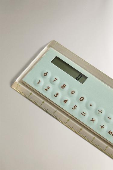 CALCULATOR RULER - Multicoloured by Zara - Image 1