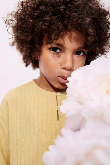 LIMITED EDITION STRIPED SHIRT - Vanilla by Zara