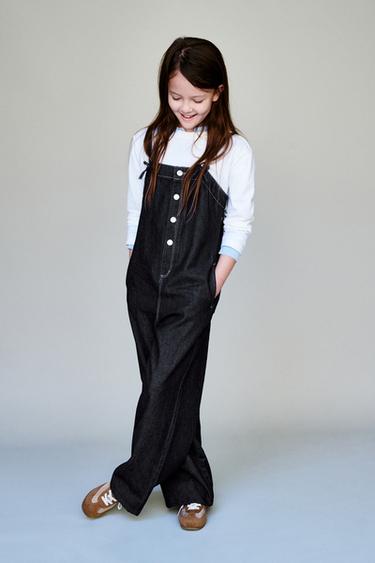 DENIM JUMPSUIT - Blue by Zara