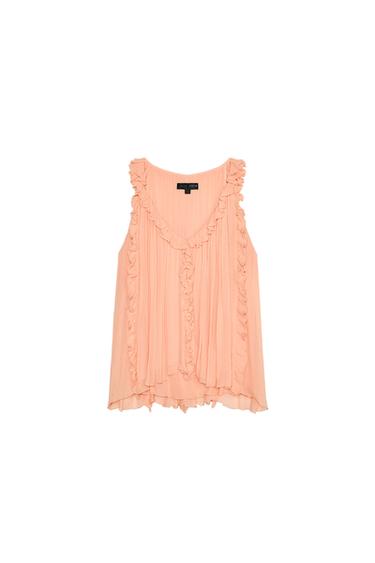 RUFFLED TOP - ZW COLLECTION