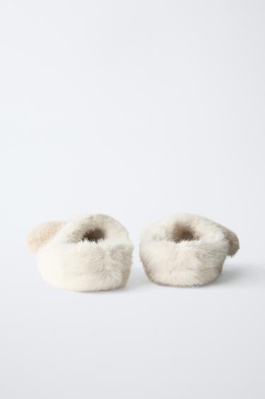 PUPPY SLIPPERS - Ecru White by Zara - Image 4