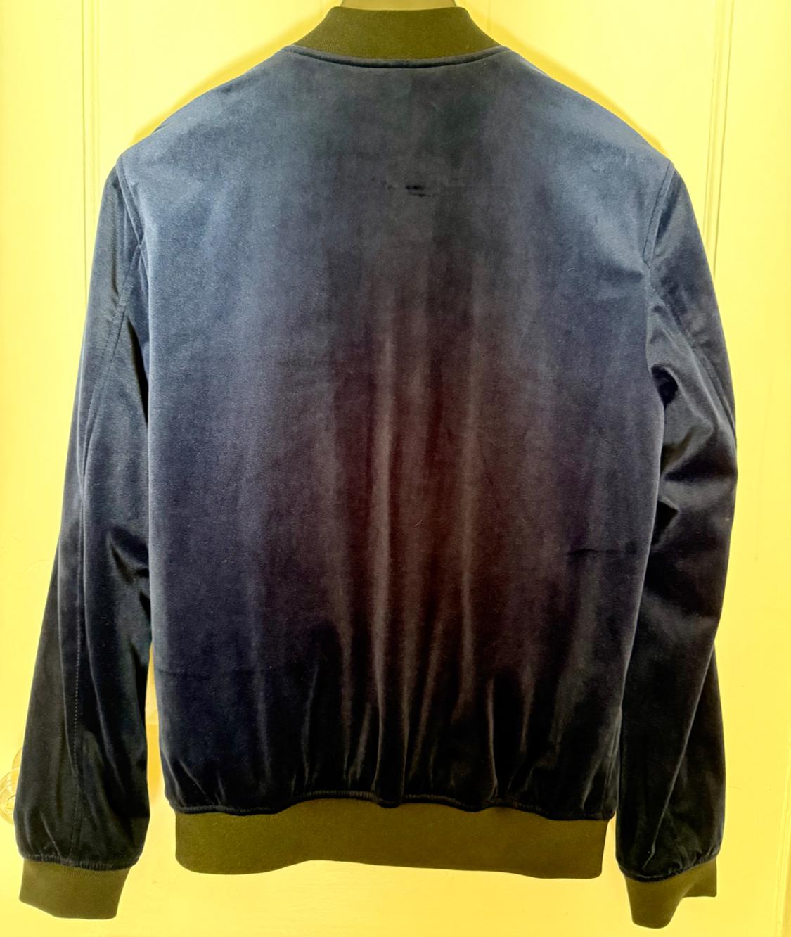 VELVET BOMBER JACKET - Image 2