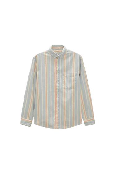 STRIPED PRINT SHIRT
