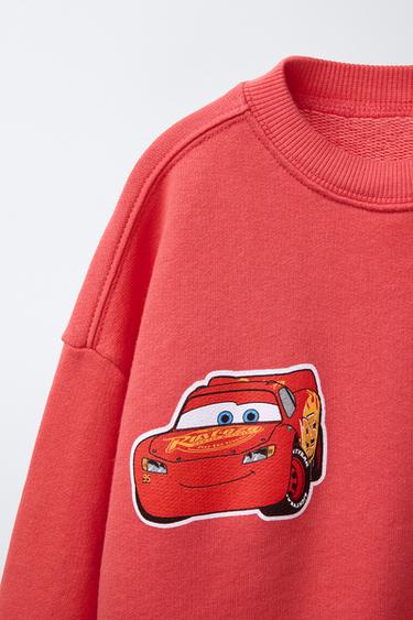 CARS RAYO MCQUEEN © DISNEY SWEATSHIRT - Red by Zara - Image 2