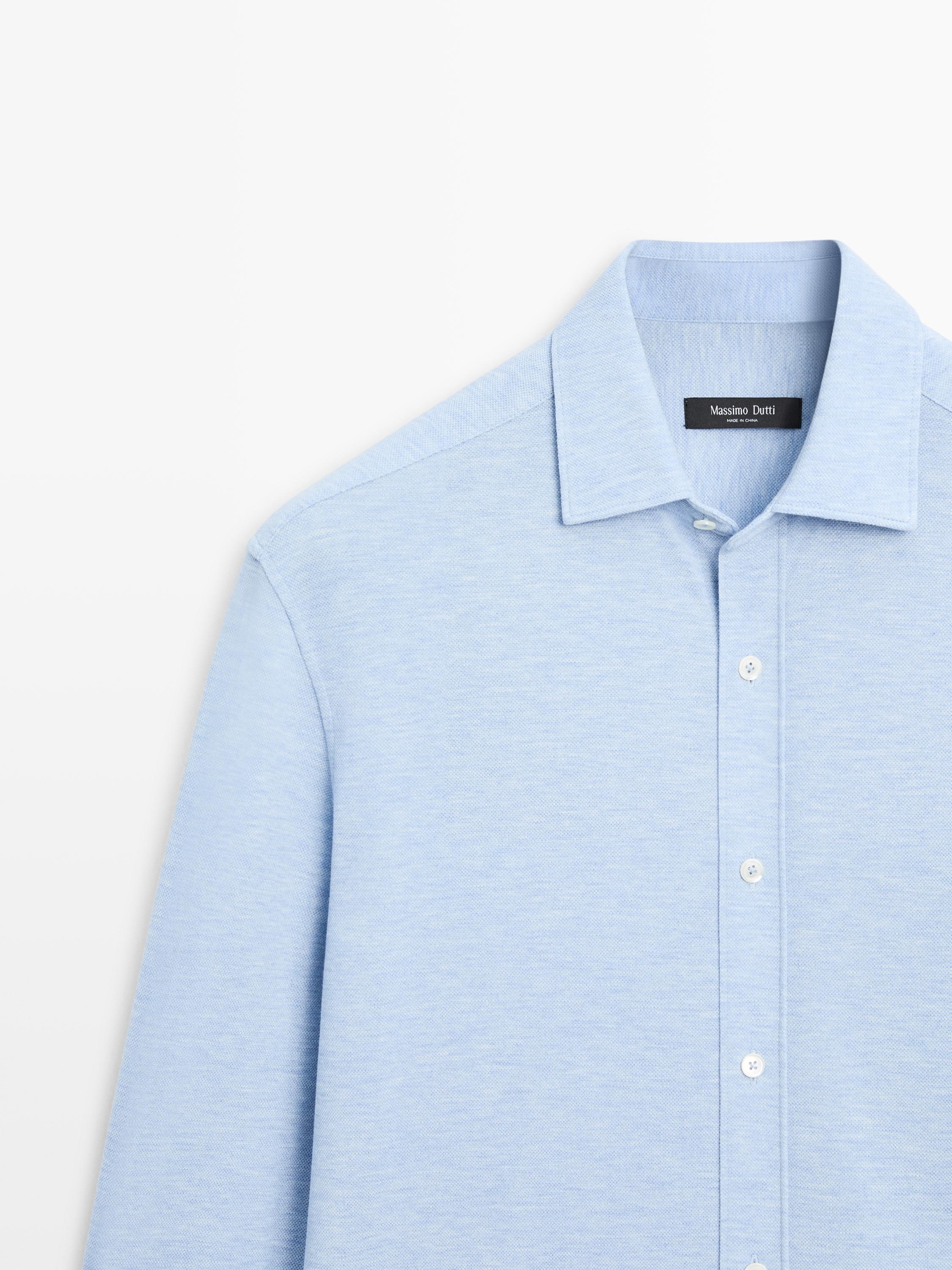 Chemise chinée regular fit