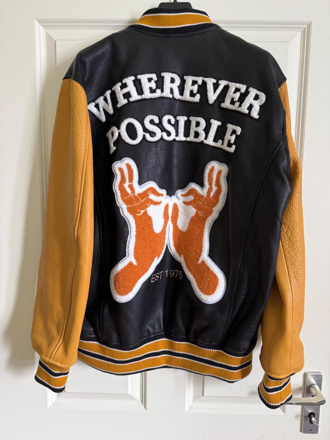 LEATHER BOMBER JACKET - Image 2