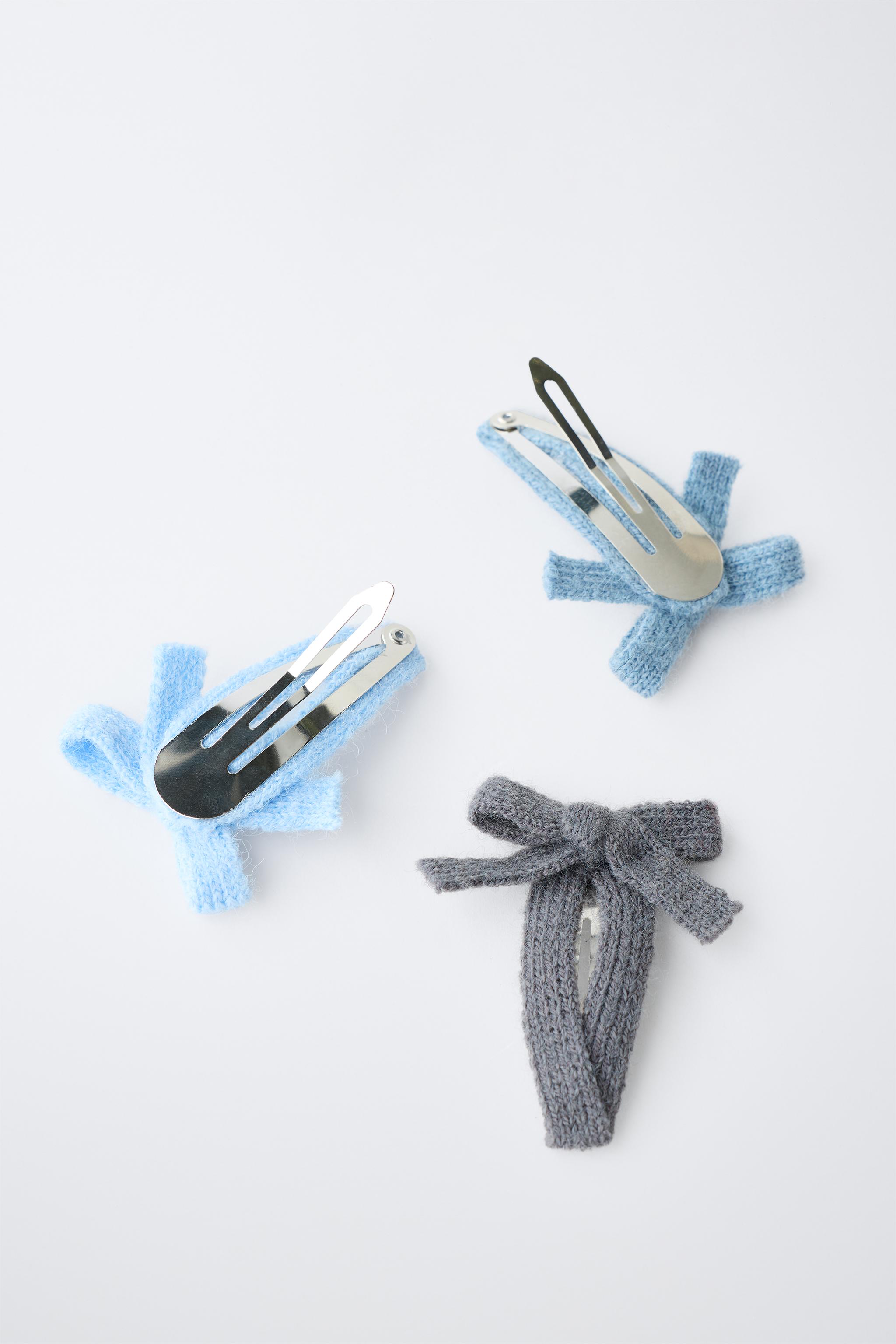 3-PACK OF BOW HAIR CLIPS